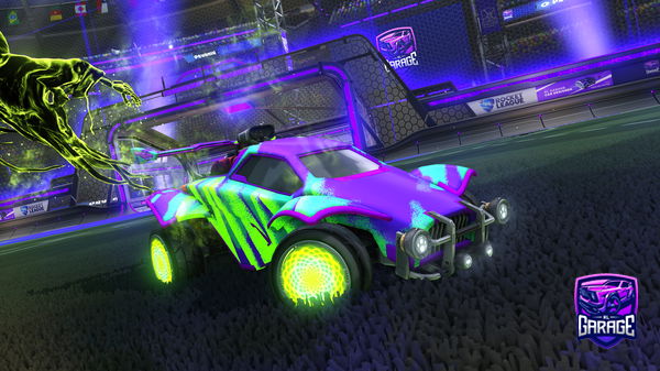 A Rocket League car design from i9Retro