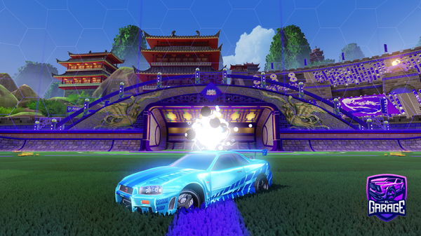 A Rocket League car design from xvhitexd