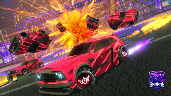 A Rocket League car design from 18ovillette