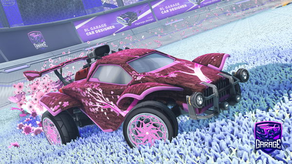 A Rocket League car design from TempestRLG