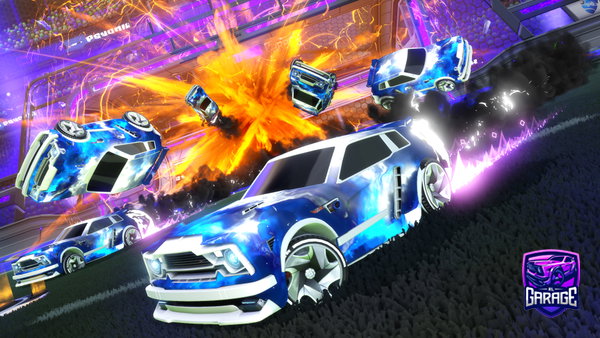 A Rocket League car design from Sp33dD3mon101