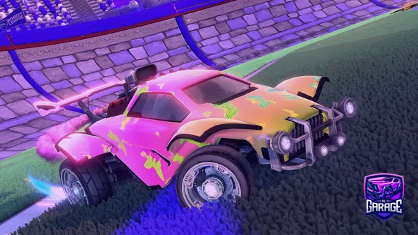 A Rocket League car design from floopdafinn