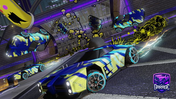 A Rocket League car design from Goofzookie