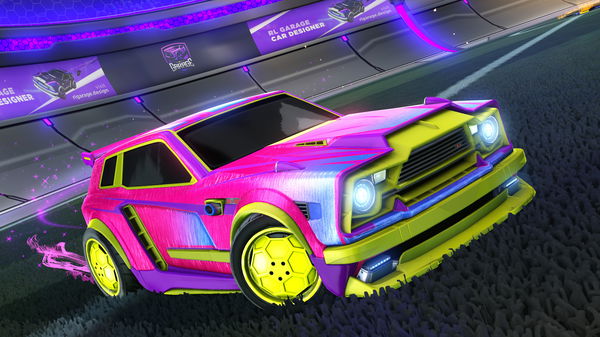 A Rocket League car design from Miss_Rusty