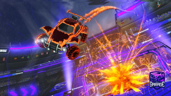 A Rocket League car design from Pointlessname