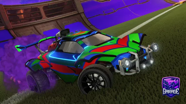 A Rocket League car design from washed_ghostt