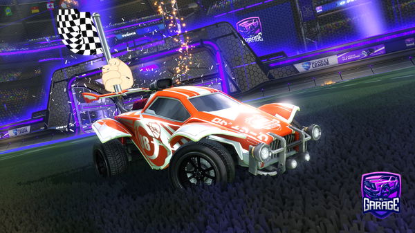 A Rocket League car design from thisismyusername2