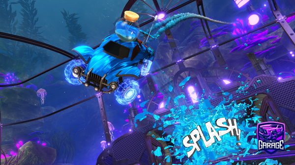 A Rocket League car design from lucas098br