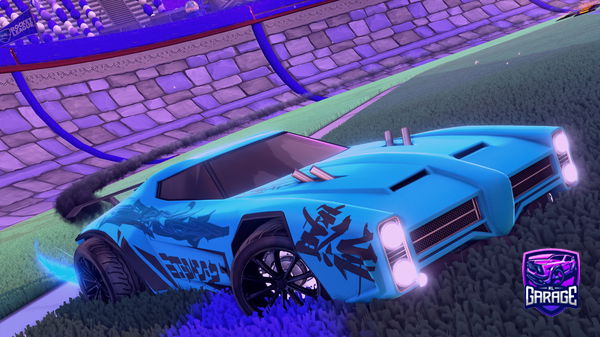 A Rocket League car design from rkd16761