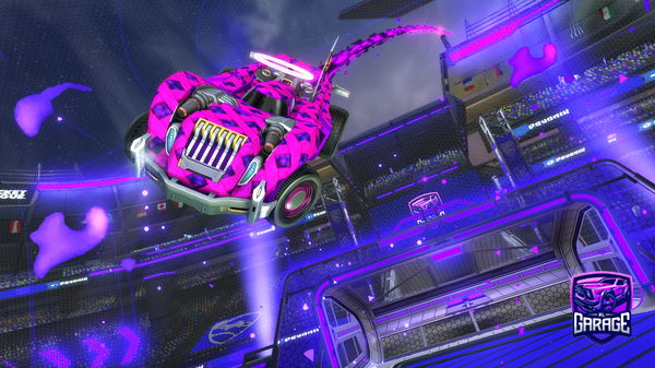 A Rocket League car design from Worm2020