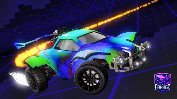 A Rocket League car design from GreenNinjaloyed