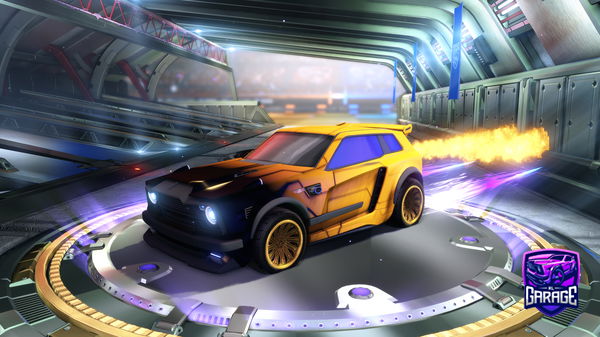 A Rocket League car design from toastyfish