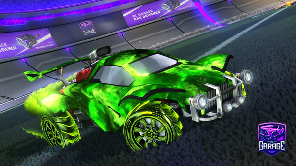 A Rocket League car design from HoopFestBaller30