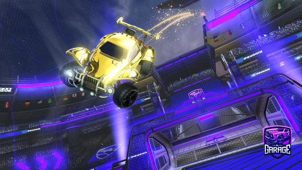 A Rocket League car design from Gagahduhehshsgtdg