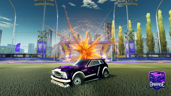 A Rocket League car design from Z4CHM