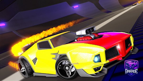 A Rocket League car design from Parrot_D