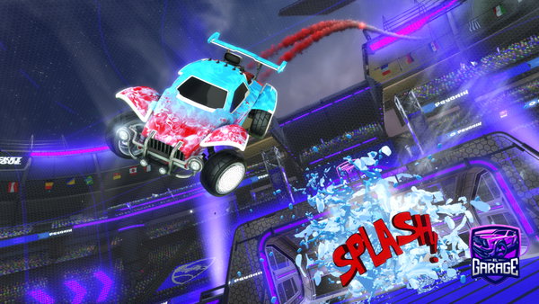 A Rocket League car design from LeonHlzyy