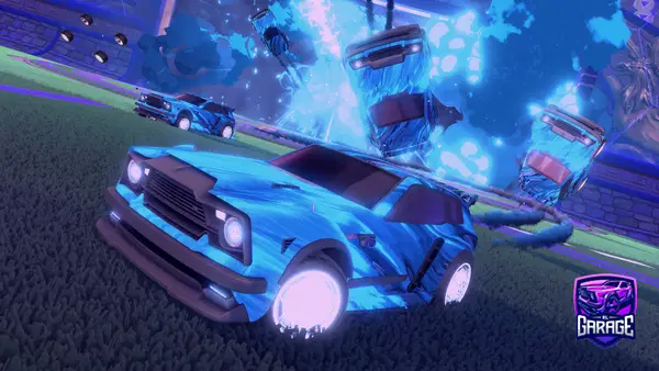 A Rocket League car design from Devoumofficial