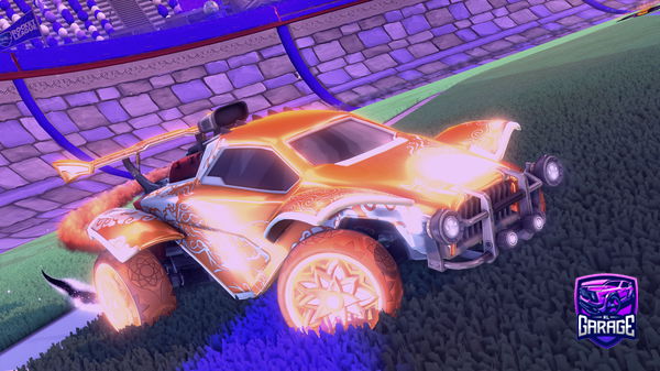 A Rocket League car design from EBlaerG