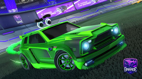 A Rocket League car design from ItsGiuze