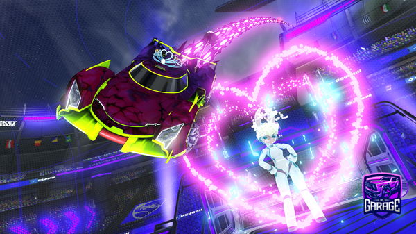 A Rocket League car design from Lsevent