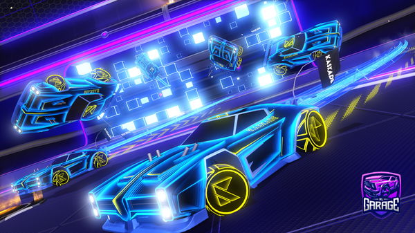 A Rocket League car design from irosario78