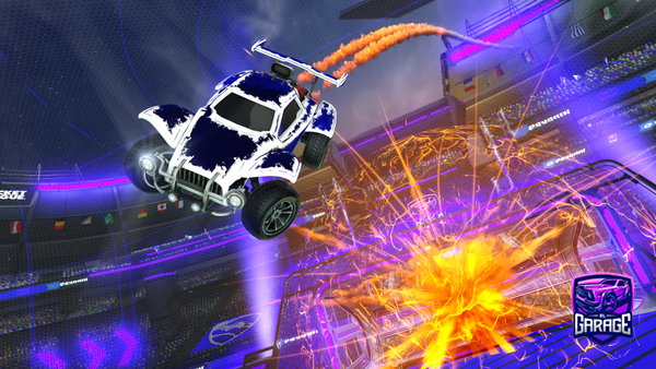 A Rocket League car design from IL_CJAPI