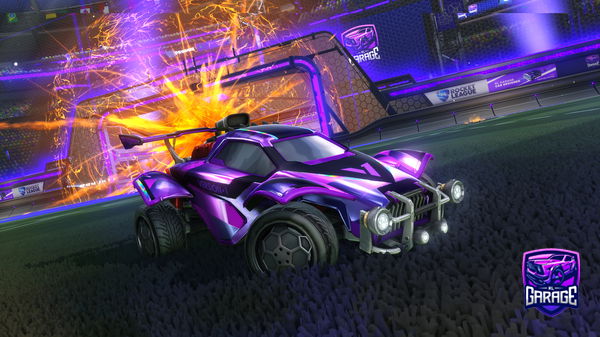 A Rocket League car design from Wombastick