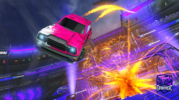 A Rocket League car design from PJallstar11