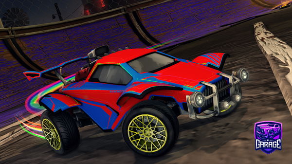 A Rocket League car design from Sleepless8