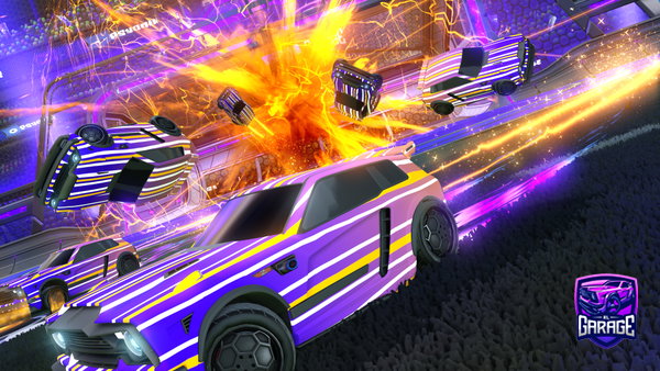 A Rocket League car design from lUiSoRRL