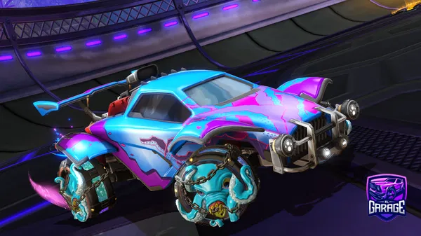 A Rocket League car design from Thought101