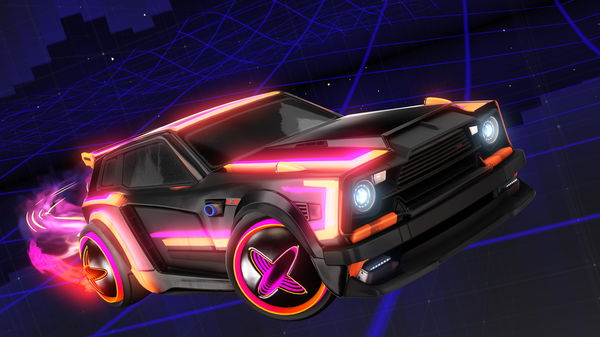 A Rocket League car design from NeonBanana7