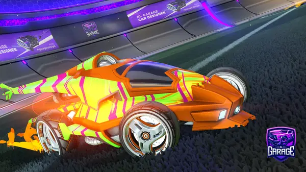 A Rocket League car design from JGolzXbox