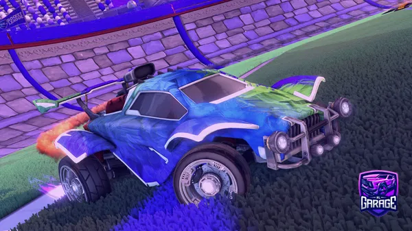 A Rocket League car design from Ramesch1234