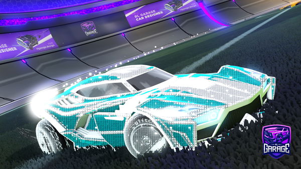 A Rocket League car design from Beepchi