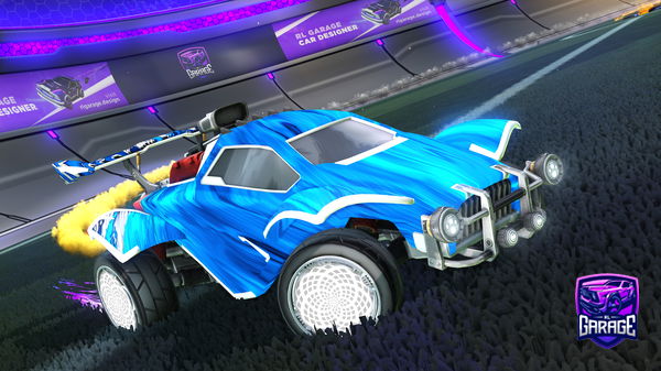 A Rocket League car design from JOJOCena80