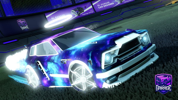 A Rocket League car design from xkamakazixd