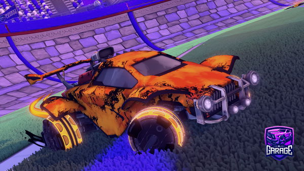 A Rocket League car design from RLsizlz