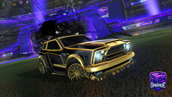 A Rocket League car design from The_Ghost_2009