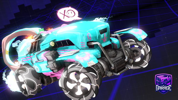 A Rocket League car design from onunciato