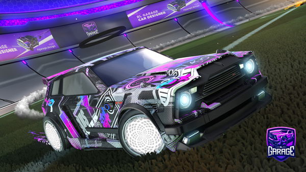 A Rocket League car design from Dampersphere184