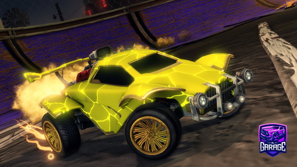 A Rocket League car design from unskippable_ad