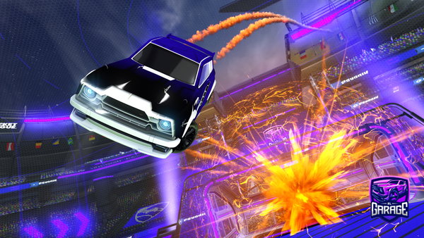 A Rocket League car design from Bubby021_2012