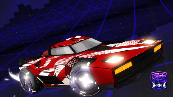 A Rocket League car design from SilverStarz128