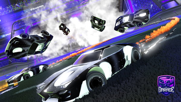A Rocket League car design from DeathRider347