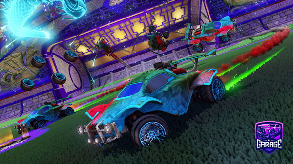 A Rocket League car design from SAVAGE1