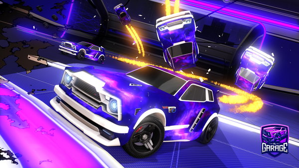 A Rocket League car design from BAZOOKA133