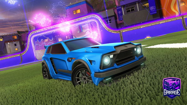 A Rocket League car design from gusvigsual