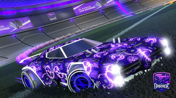 A Rocket League car design from superchitarra